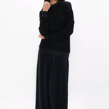 Philly - Pull Cosy - Sable noir