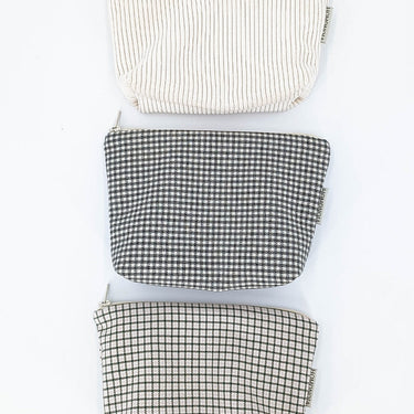 Trousse carreaux vert & rose